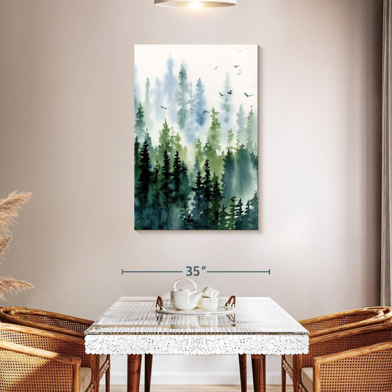 Harnek Treeline, 45" H x 30" W