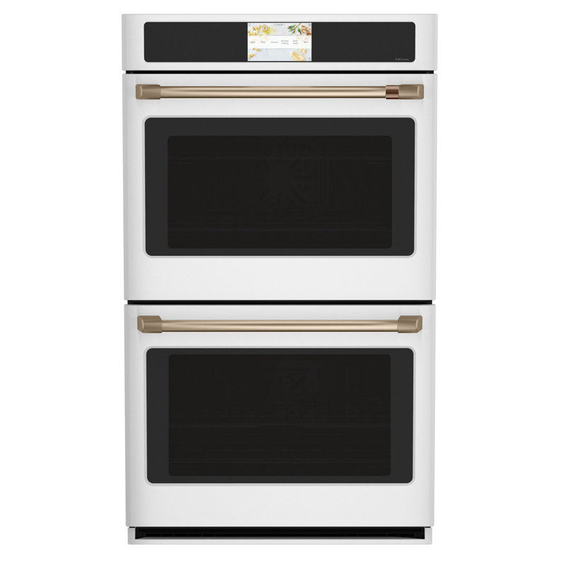 Professional Series Smart Built-in 30" Self Cleaning Convection Electric Double Wall Oven, Matte White