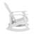 Baltazar All-Weather Poly Resin Wood Adirondack Rocking Chairs with Side Table-397727713