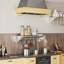 Stainless Steel Flat Wall Mounted Pot Rack