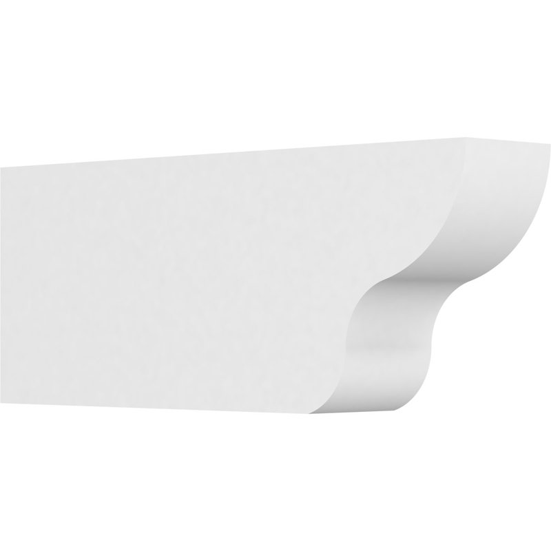 Queue de chevron standard en PVC de qualité architecturale Greensboro, H 8 po x L 4 po x P 20 po