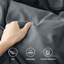 Onorino Luxury 4-Piece Dyed Duvet Set with Pillowcases or Fitted sheet (4 in 1)-2063012525-2063012529