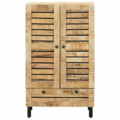 60 cm W Solid Wood Highboard