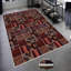 Tegan Black/Red/Orange Rug