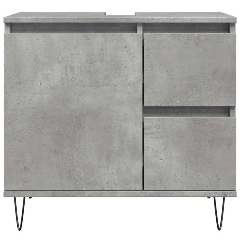 Brelen Under Sink Cabinet, Concrete Grey