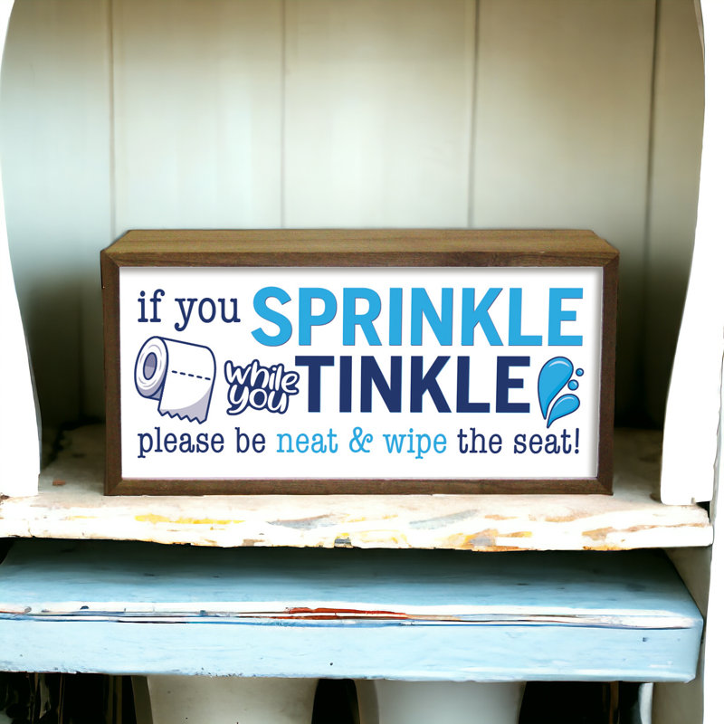 Nilla Sprinkle Tinkle 15" LED Sign