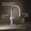 Crue Touchless Pull-Down Kitchen Sink Faucet with Three-Function Sprayhead-1690926398
