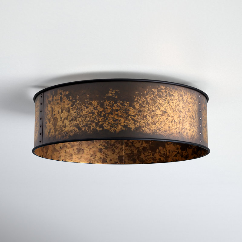 Plafonnier cylindrique encastré 3 lumières Luyster
