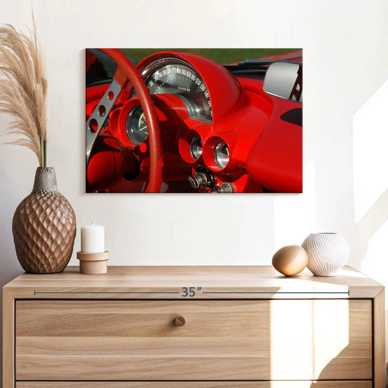Mehar Sports Car Dashboard, 8" H x 12" W