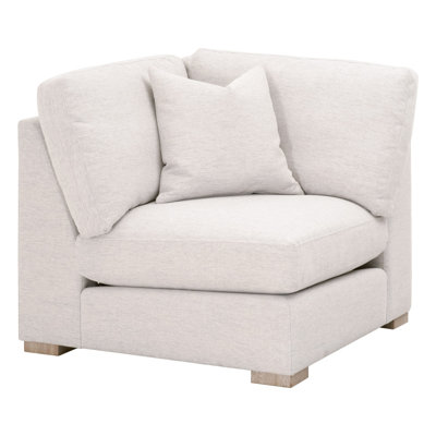 Chaise de coin modulaire rembourrée Clara