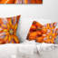 Coussin lombaire floral à grande fleur-30735270