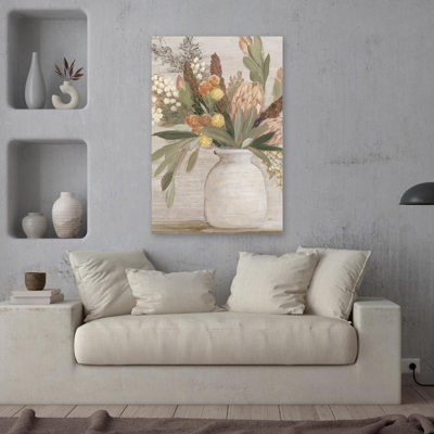 Blooms And Bouquet Light Protea Still Life Art
