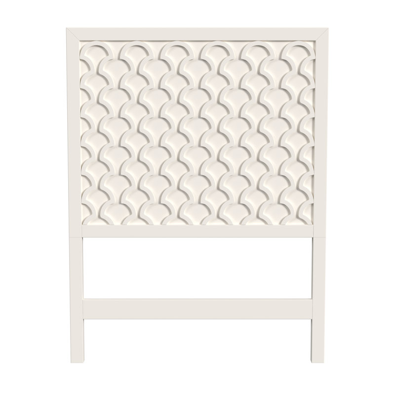 Amanda Headboard, Twin, Bright White