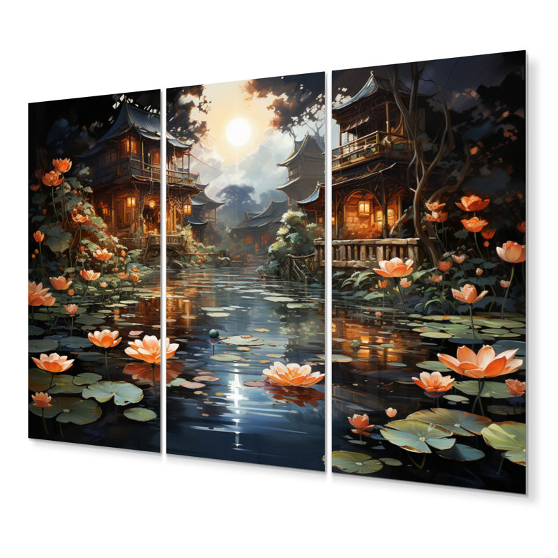 Traditional Geography Wall Decor on Metal