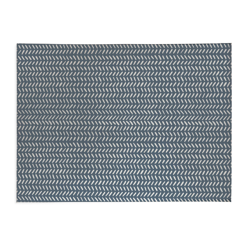 Tapis de bureau léger Dream Splat, L 3 pi x L 2 pi, Bleu