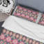 Pink Ikat Ethnic Pattern Polyester Ikat Duvet Cover-1086378576