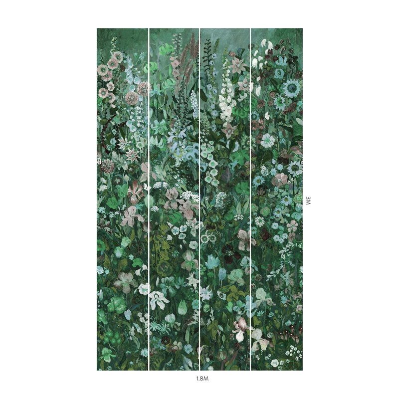 Floribunda Magna Floral Wall Mural