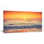 Yellow Cloudscape over Seashore - reproduction de photo sur toile tendue-25565644