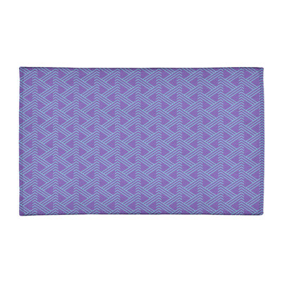 Chenille Geometric Indoor Rug