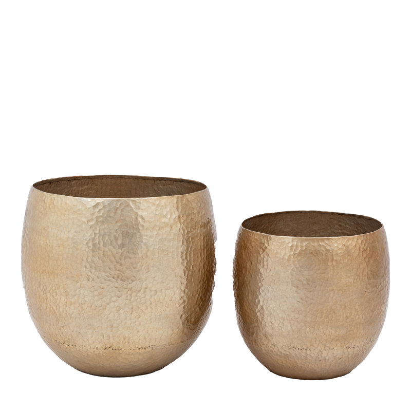 Alitia Metal Pot Planter