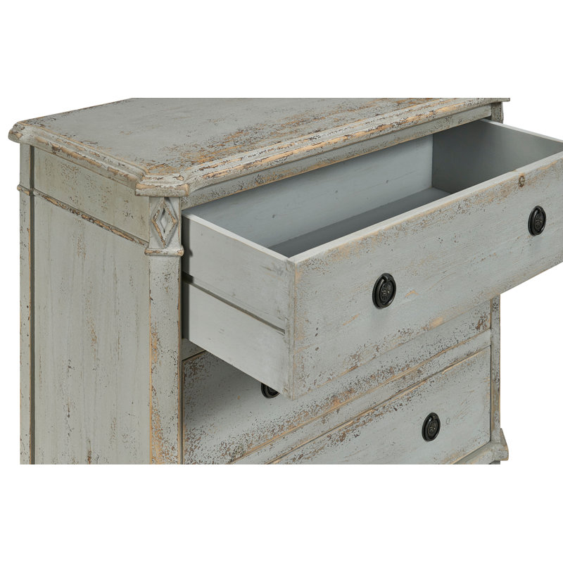 Matthews 3 - Drawer Solid Wood Nightstand