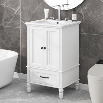 Meuble-lavabo de 20 po avec lavabo