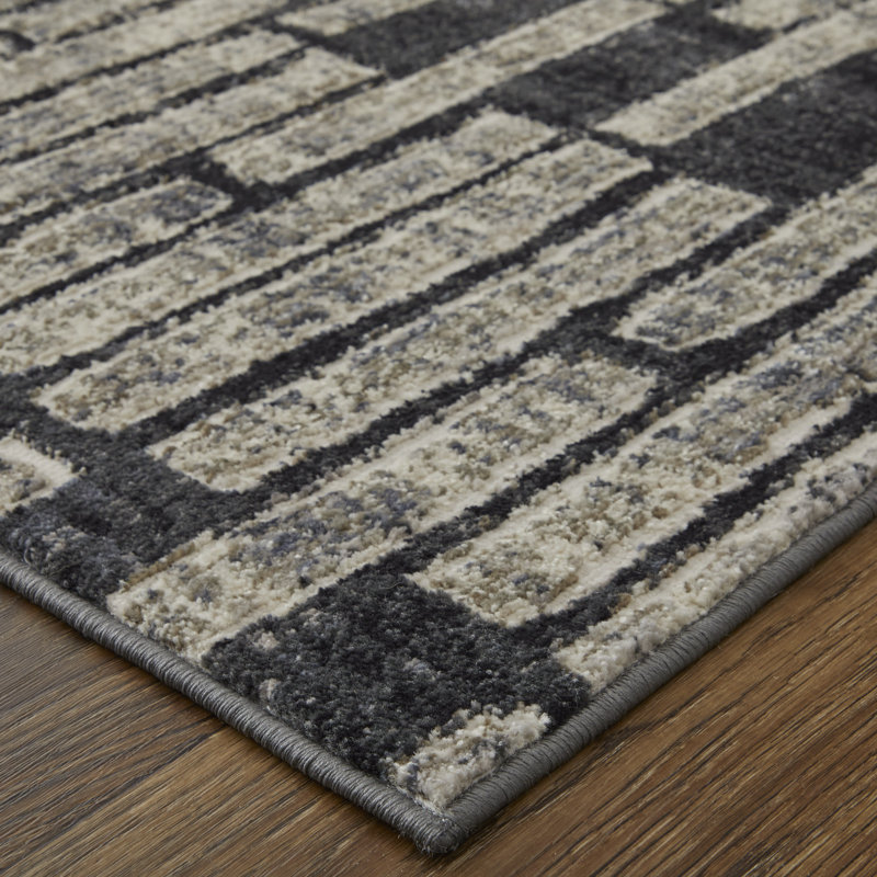 Rectangle Rohon Area Rug, Runner 2'7" x 8'