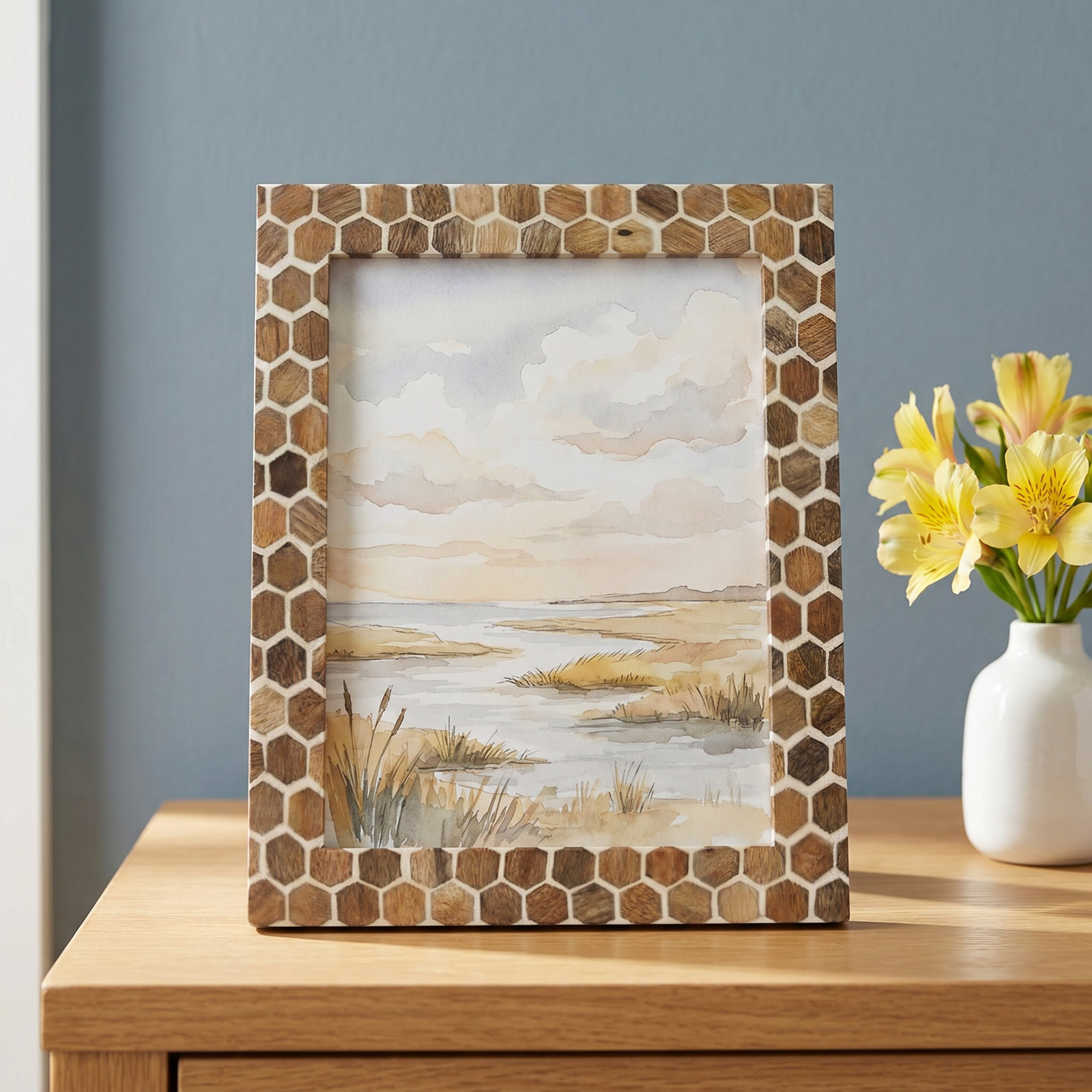 Hidemi Wood Picture Frame, 8" x 10"