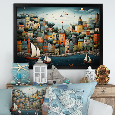 Coastal Dream Harbor Hues - Imprimé