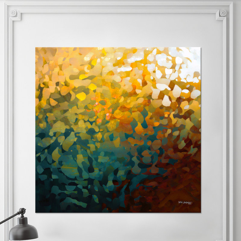 « when life » apparaît. « colossians 3:4 », impression, H 28 po x l 28 po x P 1,5 po, Toile tendue