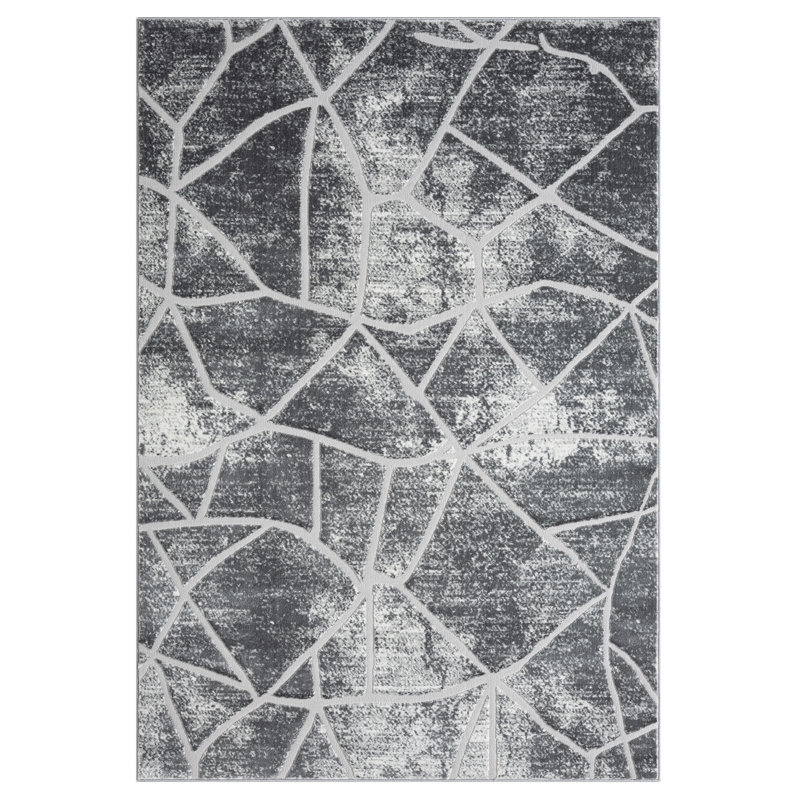 Dipazika Abstract Indoor Rug, Rectangle 7'5'' x 10'8''