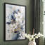 FLORAL Series CECXI - reproduction encadrée de qualité supérieure - prête à être accrochée - aucun clou requis-2072156983-2072156981
