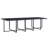 Rectangular 10 - Person Dining Set with Cushions-50984019-50984022