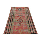 One-of-a-Kind Rectangle 4'3"x8'3" Hand Knotted Area Rug