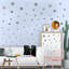 Abstract Non-Wall Damaging Wall Decal