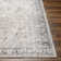 Isaic Light Beige Machine Washable Area Rug