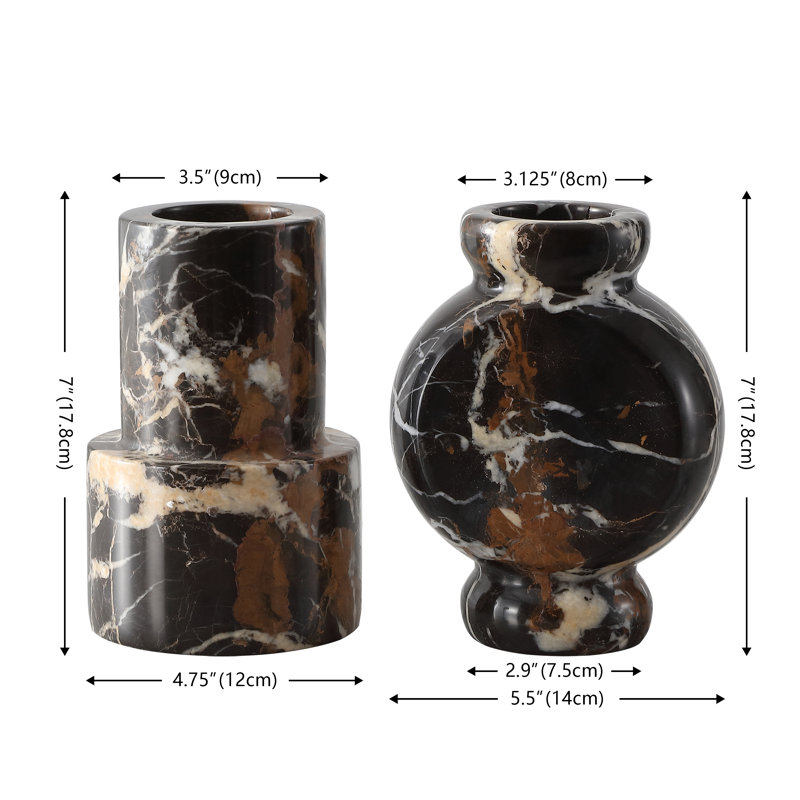 Marrero Marble Vase Set