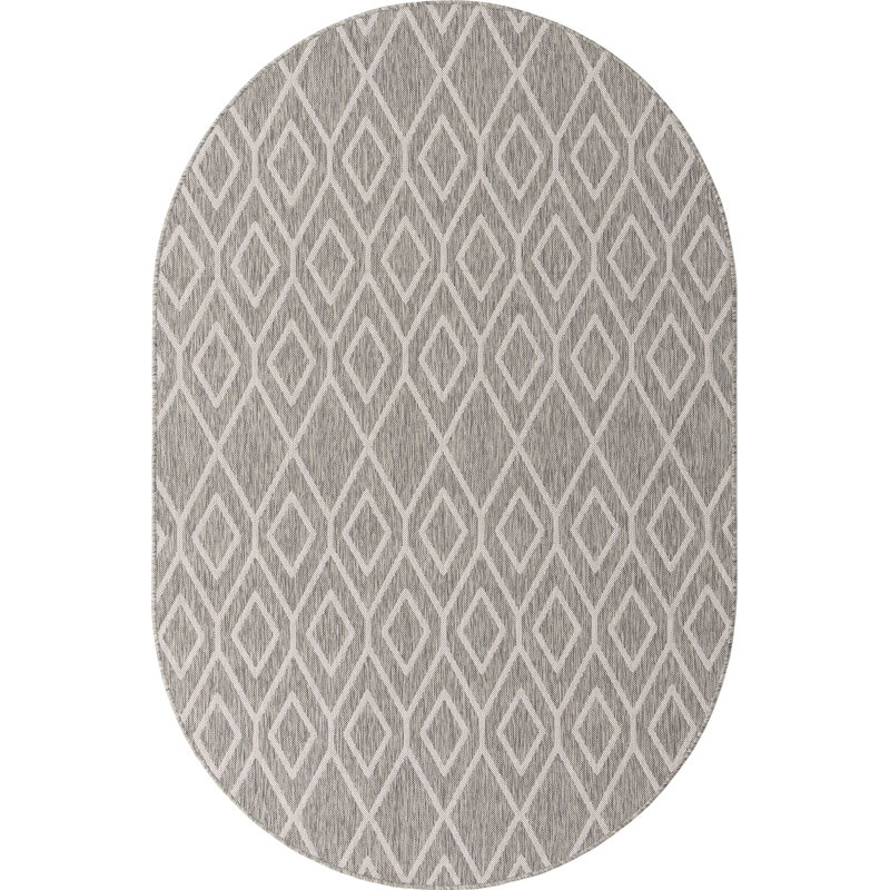 Tapis d'extérieur Destiny, Ovale 5 pi 3 po x 8 pi