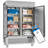 VEECOOL Commercial Freezer Upright WiFi Enabled, 54.4" Solid Door Reach-In Freezer with LED Lighting, APP Control Fan Cooling, R290, Stainless Steel, 49 cu.ft. Capacity, ETL&ETL Sanitation