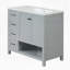 36" Bathroom Vanity with Sink Top, Bathroom Vanity Cabinet with Two Doors and Two Drawers-737276761