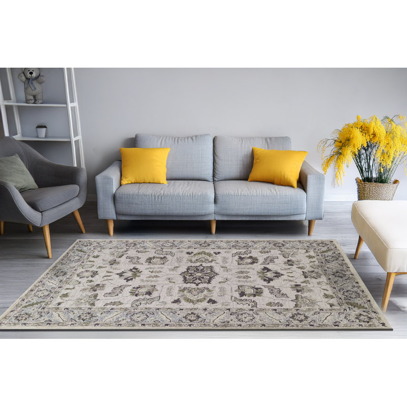 Tapis de couloir en laine Angilia, Rectangle 8 pi x 10 pi