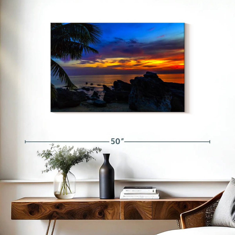 Gillard Caraïbes Gillard Sunset, H 24 po x l 36 po