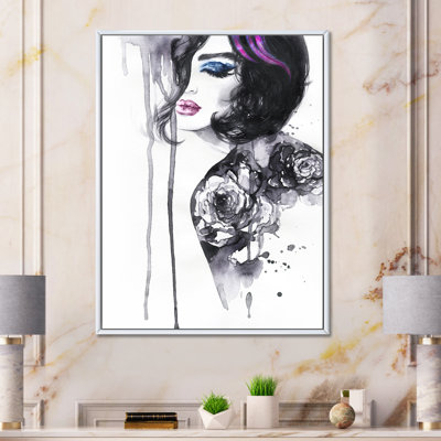 " Painting Female Portrait "