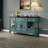 Five drawer painted multi-function accent chest