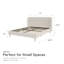 Holly Queen Size Upholstered Platform Bed-73214752