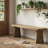 Indoor Pine Dining Bench, Solid Wood Seating, 350Lbs Weight Capacity, Fits 3 People For Kitchen, Dining Room & Living Space