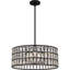 Luminaire suspendu tambour 4 lumières Danyiah-1376119845