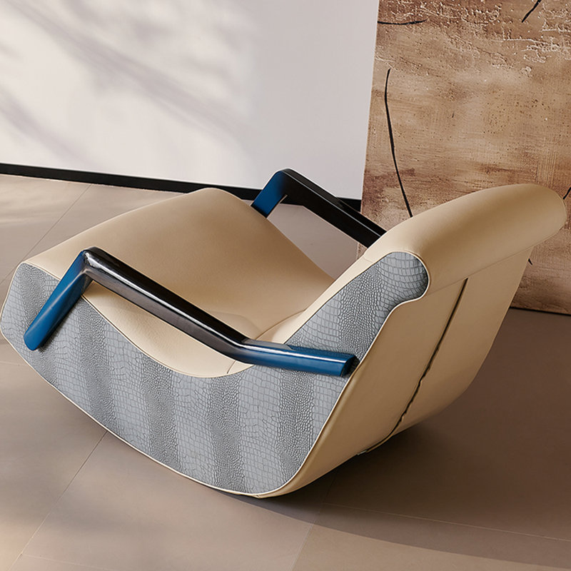 Chaise berçante ergonomique Modern Home