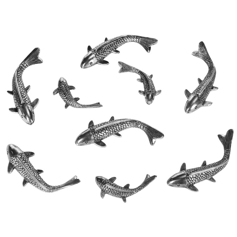Coastal Landscape & Nature Wall Decor on Metal, Antique Nickel