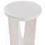 Voile Outdoor Triangular Side Table